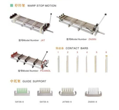 Telar deforman el dispositivo del movimiento de parada para el aire Jet Loom Spare Parts