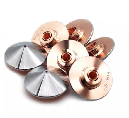Piezas de la cortadora del laser del CNC de la boca D28 M14 del corte del laser del calibre 5m m