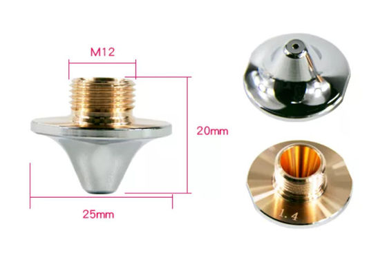 Recambios de la cortadora del laser de AMADA Laser Nozzle Height 20m m