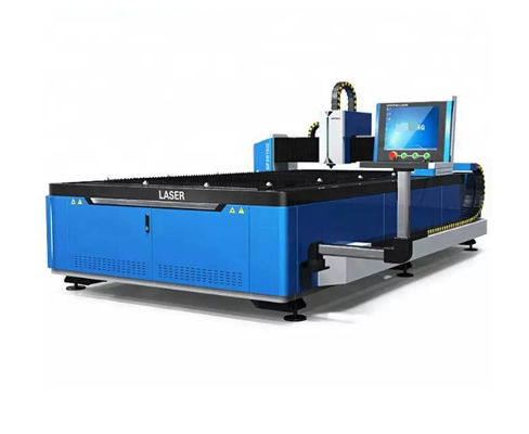 cortadora del laser de la fibra del CNC 6015G para el acero inoxidable de acero de carbono