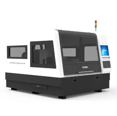 cortador del metal de la cubierta completa de 750w Mini Fiber Laser Cutting Machine 1500w 1313FL