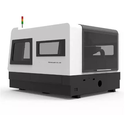 cortador del metal de la cubierta completa de 750w Mini Fiber Laser Cutting Machine 1500w 1313FL