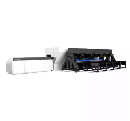 cortadora del tubo del metal del laser de la fibra 6020T 1000W-4000W