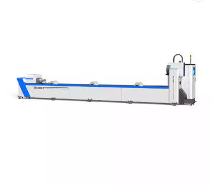 el cortador de tubo del metal del laser del cortador del laser de la fibra de 6016T 6000w trabaja a máquina la alimentación automática