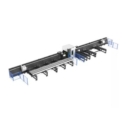 tirada ultra pesada cuatro de la cortadora del laser de la hoja 3kw y del tubo 12038HT