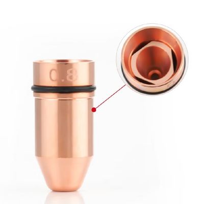 La capa doble Precitec equipa con inyector la bala de la boca del laser de la fibra de la altura 22m m