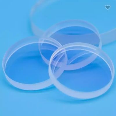Lente óptica del laser de la lente protectora Dia20mm del laser de la fibra del cuarzo