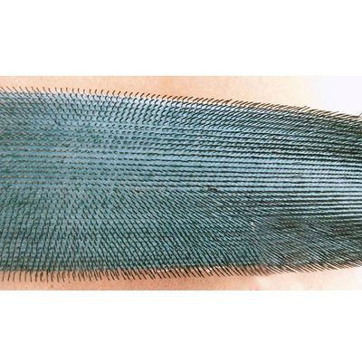 La bobina de la materia textil toma el rodillo de la aguja de la máquina de telar del rodillo