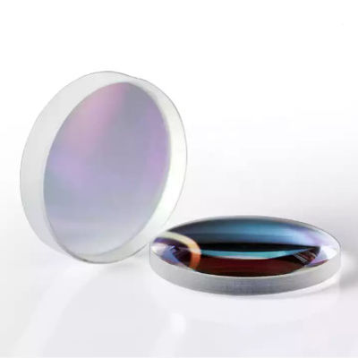 Lente protectora de la silicona fundida de la lente del laser del diámetro 25.4m m para el cabezal cortador del laser