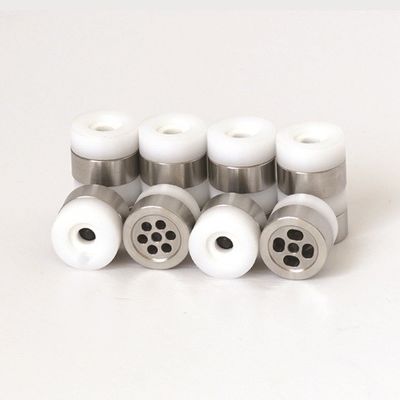 Válvulas de cerámica inoxidables de la manera de los accesorios uno de la válvula de no retorno de la bola de acero para el agua Jet Loom